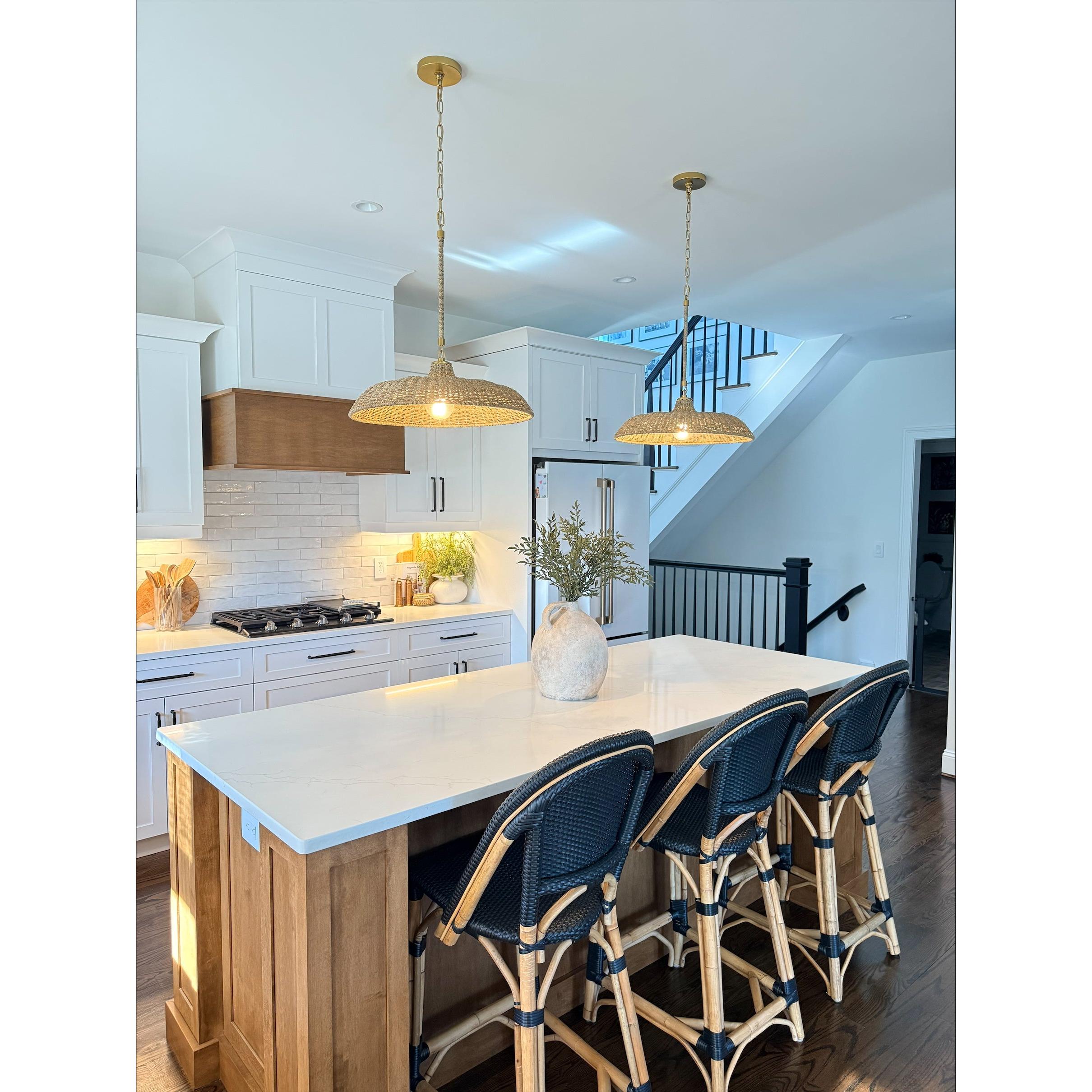 Crystorama Odessa ODS-7801-SG – 20.5 Inch – 1 Light – Pendant Light – Soft Gold – Dry Rated