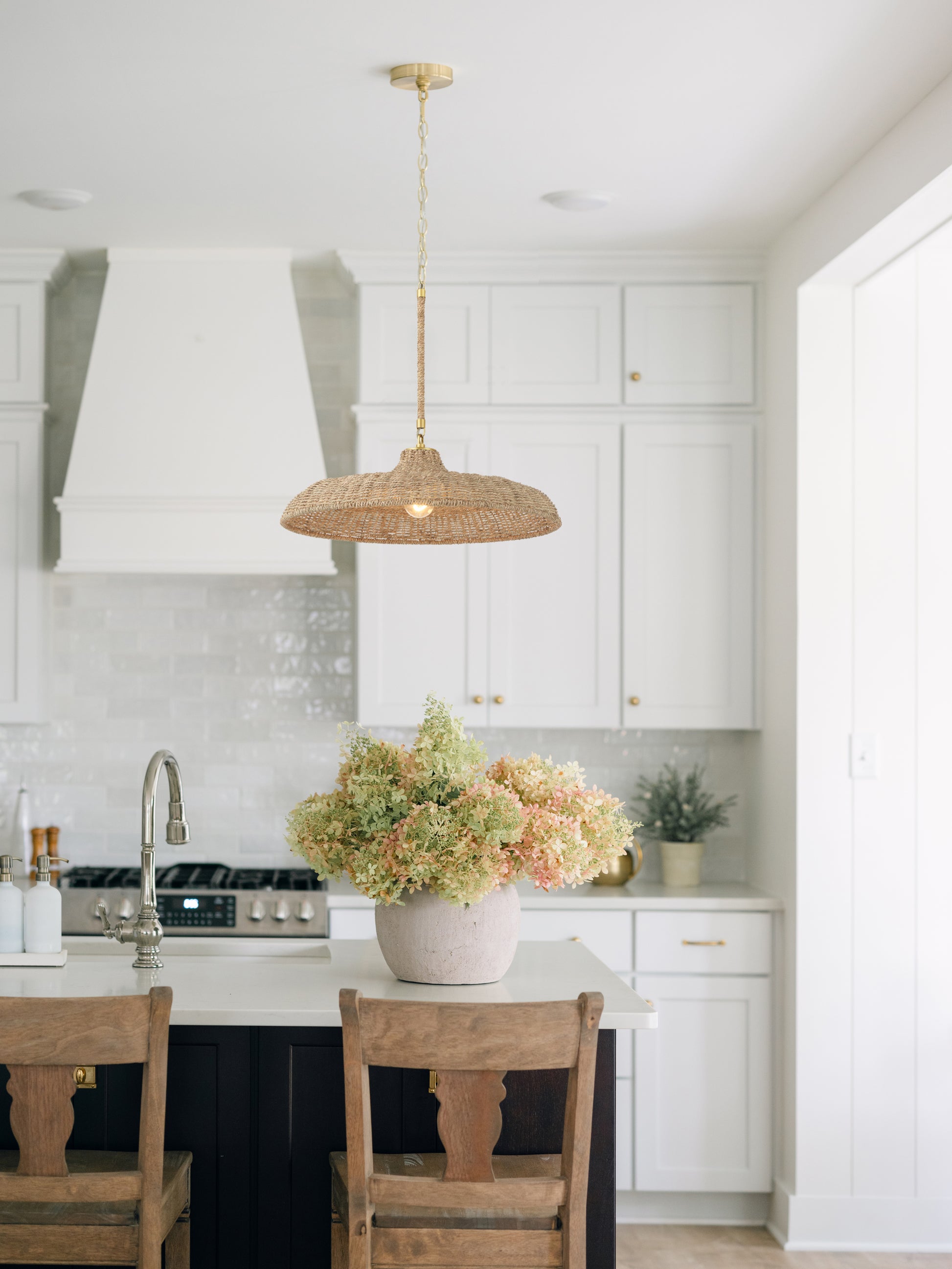 Crystorama Odessa ODS-7801-SG – 20.5 Inch – 1 Light – Pendant Light – Soft Gold – Dry Rated