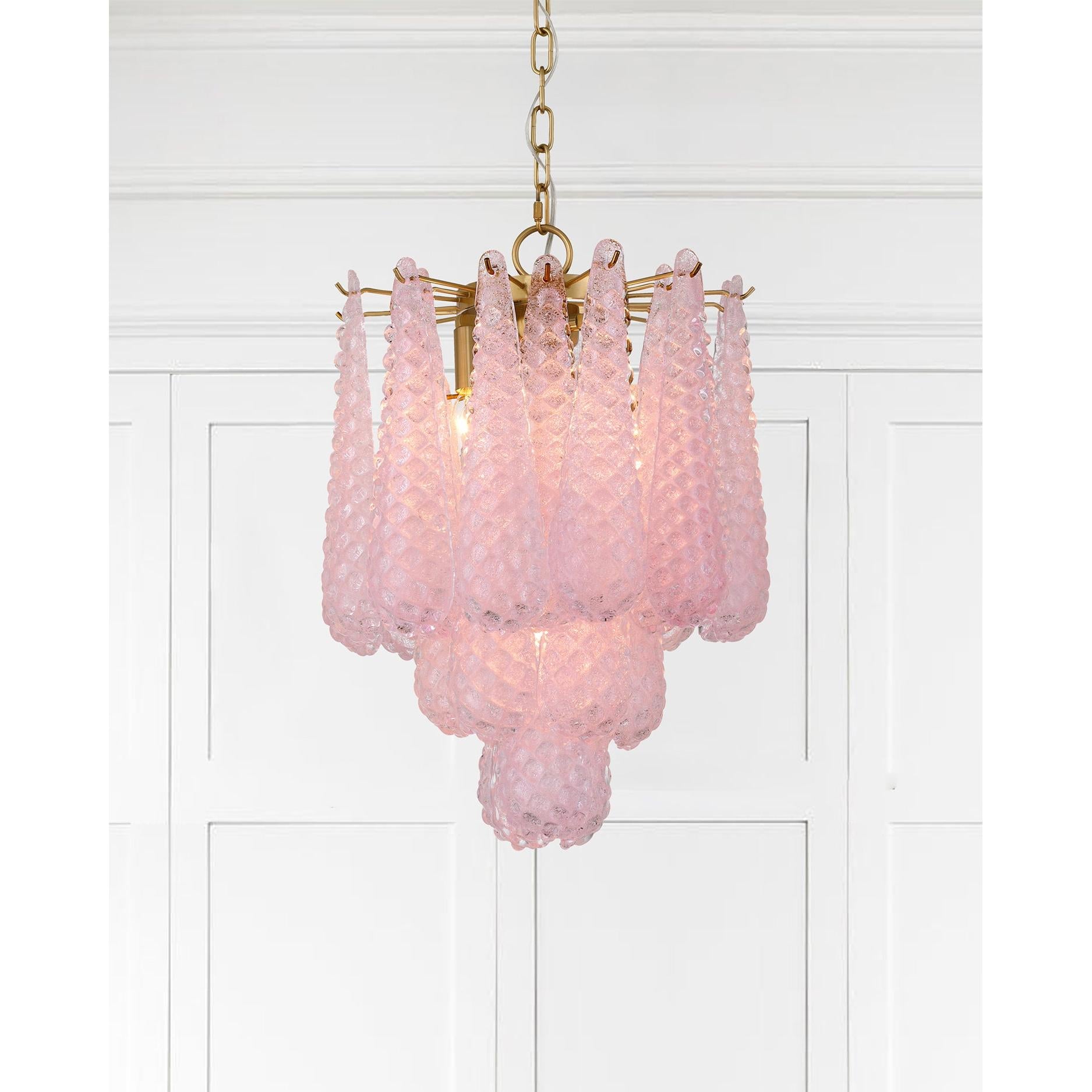 Crystorama Ollie OLL-6004-AG-BH – 14.25 Inch – 4 Light – Pendant Light – Aged Brass – Dry Rated