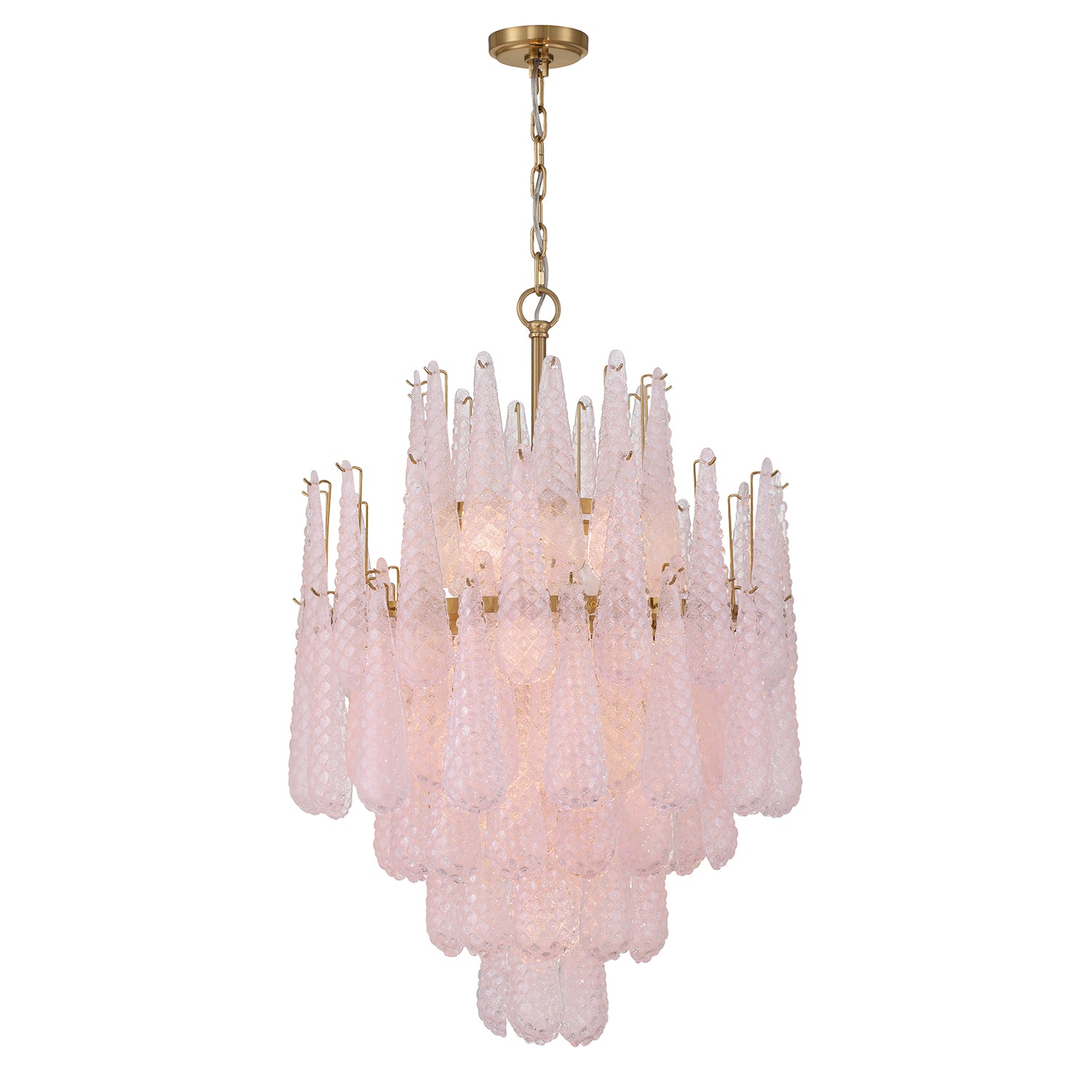 Ollie 16 Light Aged Brass Chandelier