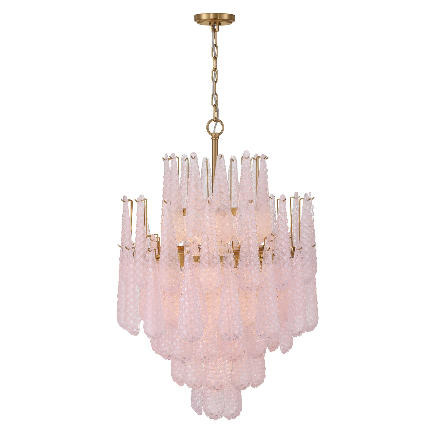 Crystorama Ollie OLL-6006-AG-BH – 26.25 Inch – 16 Light – Chandelier – Aged Brass – Dry Rated