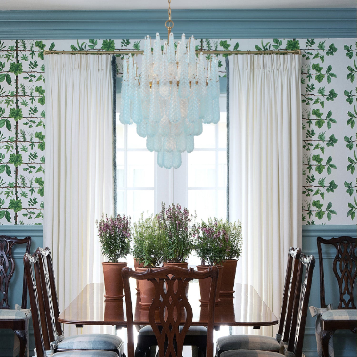 Crystorama Ollie OLL-6006-AG-BL – 26.25 Inch – 16 Light – Chandelier – Aged Brass – Dry Rated