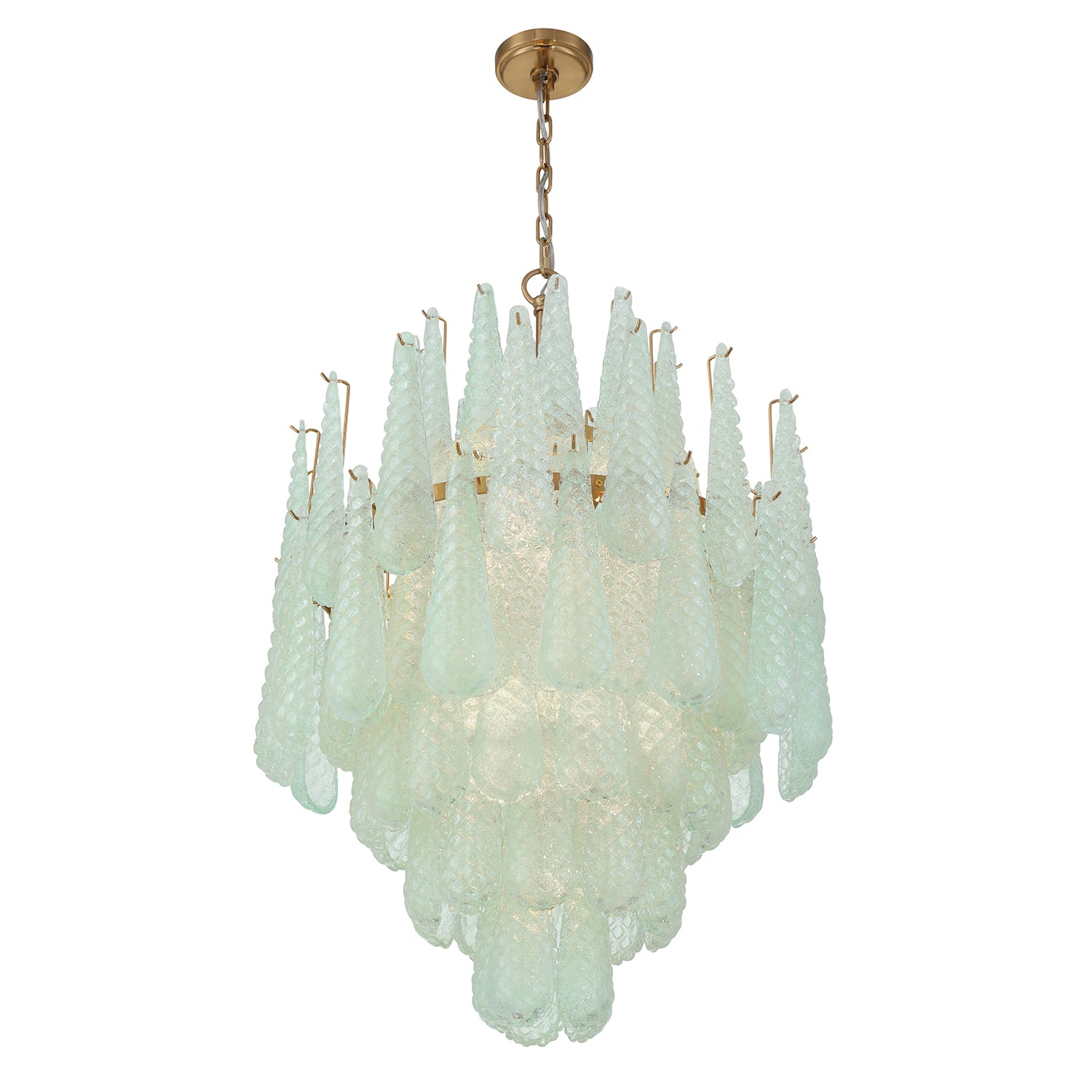 Crystorama Ollie OLL-6006-AG-GR – 26.25 Inch – 16 Light – Chandelier – Aged Brass – Dry Rated
