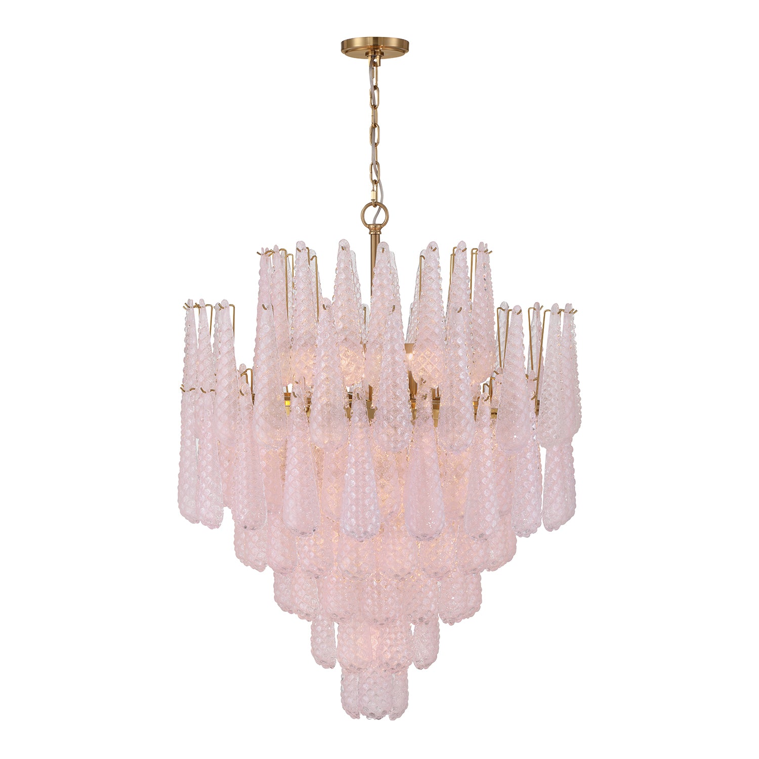Crystorama Ollie OLL-6008-AG-BH – 33.25 Inch – 21 Light – Chandelier – Aged Brass – Dry Rated