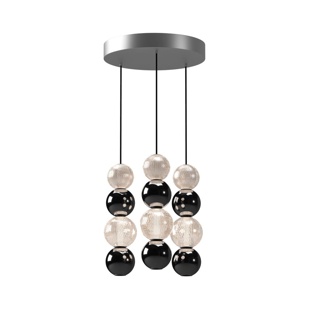 Alora Lighting ONYX MP321803PN Pendant - Polished Nickel