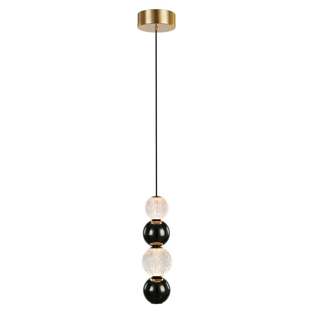 Alora Lighting ONYX PD321815NB Pendant - Natural Brass