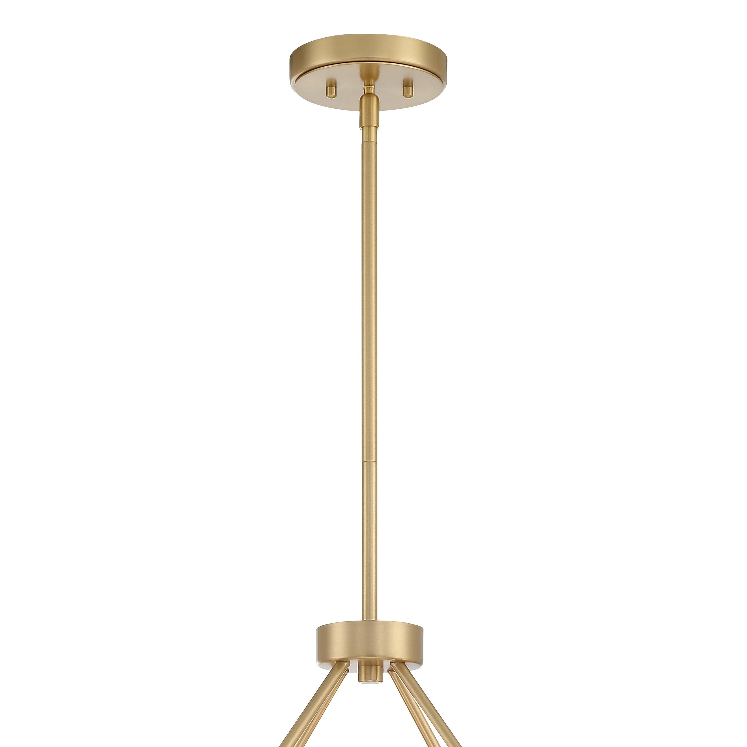Crystorama Orson ORS-738-MG – 38.5 Inch – 8 Light – Chandelier – Modern Gold – Dry Rated