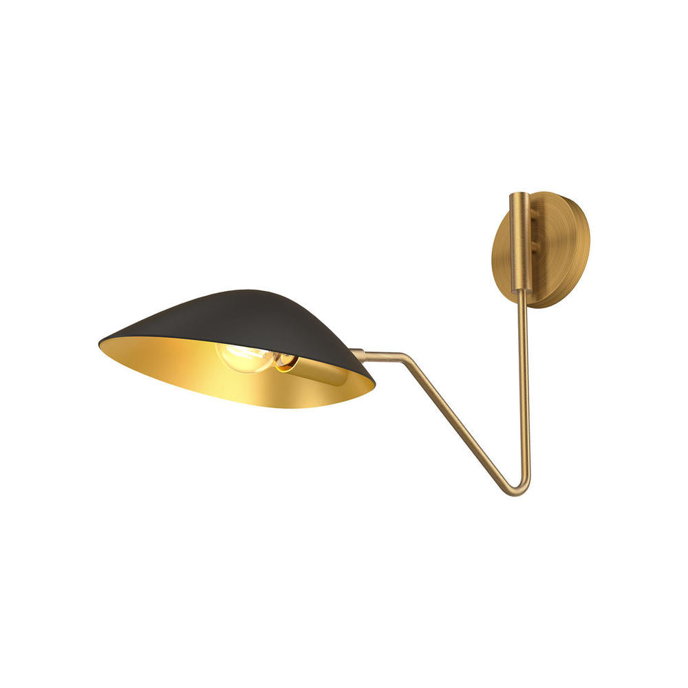 Alora Lighting OSCAR WV550006MBAG Bathroom Fixture - Aged Gold Matte Black