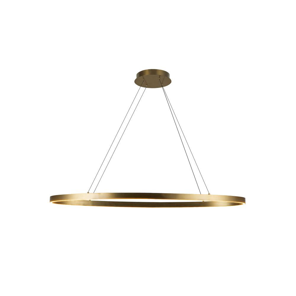 Kuzco Lighting Inc. OVALE LP79140-BG Pendant Modern - Brushed Gold