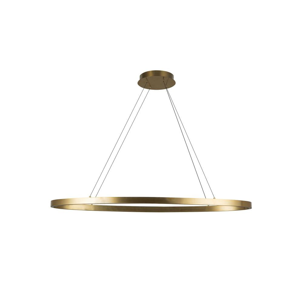 Kuzco Lighting Inc. OVALE LP79140-BG Pendant Modern - Brushed Gold