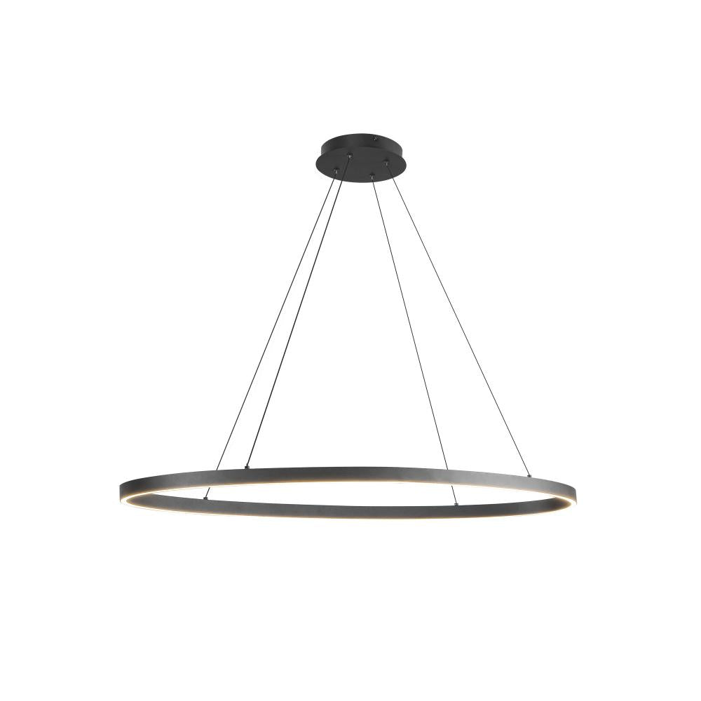 Kuzco Lighting Inc. OVALE LP79140-BK Pendant Modern - Black