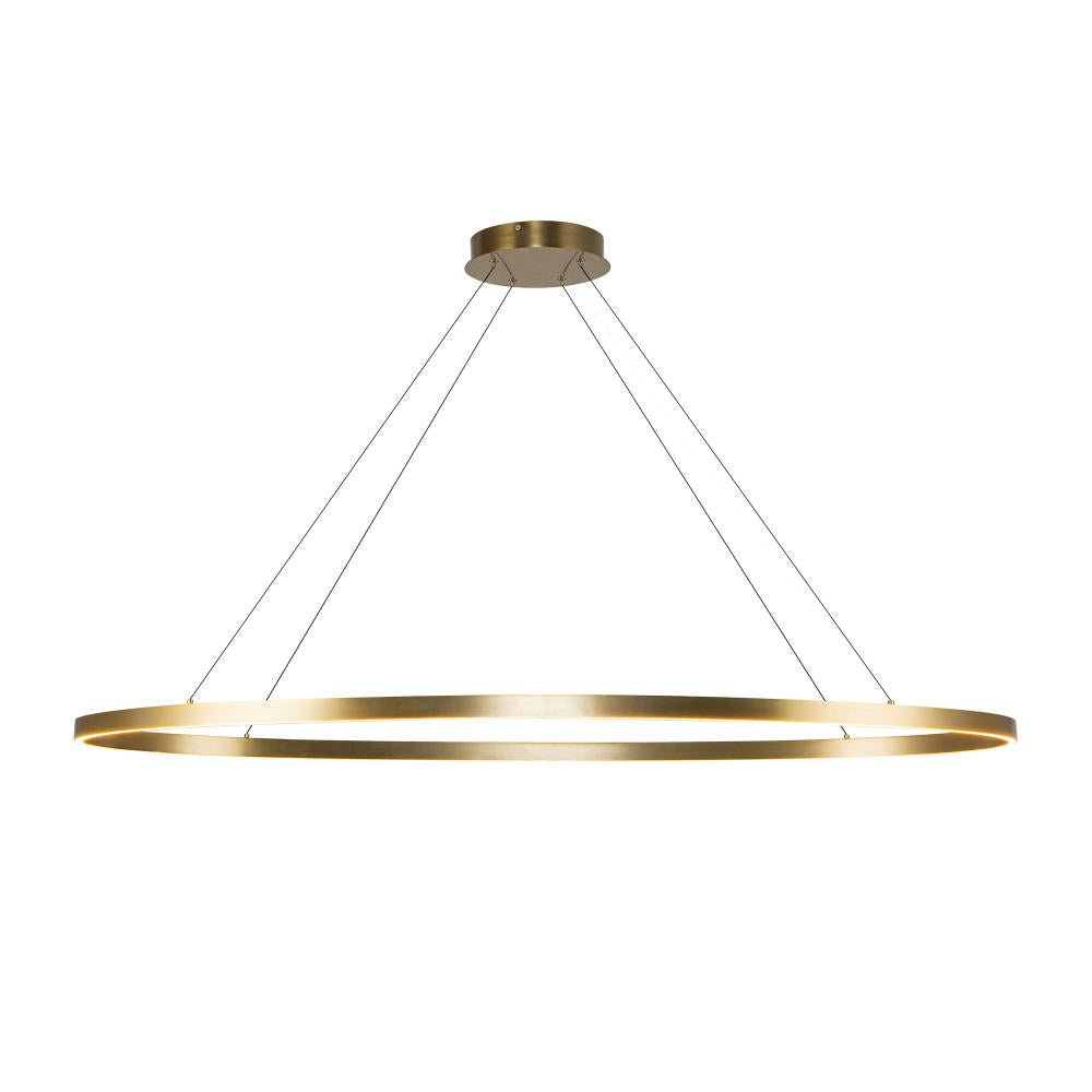 Kuzco Lighting Inc. OVALE LP79153-BG Pendant Modern - Brushed Gold