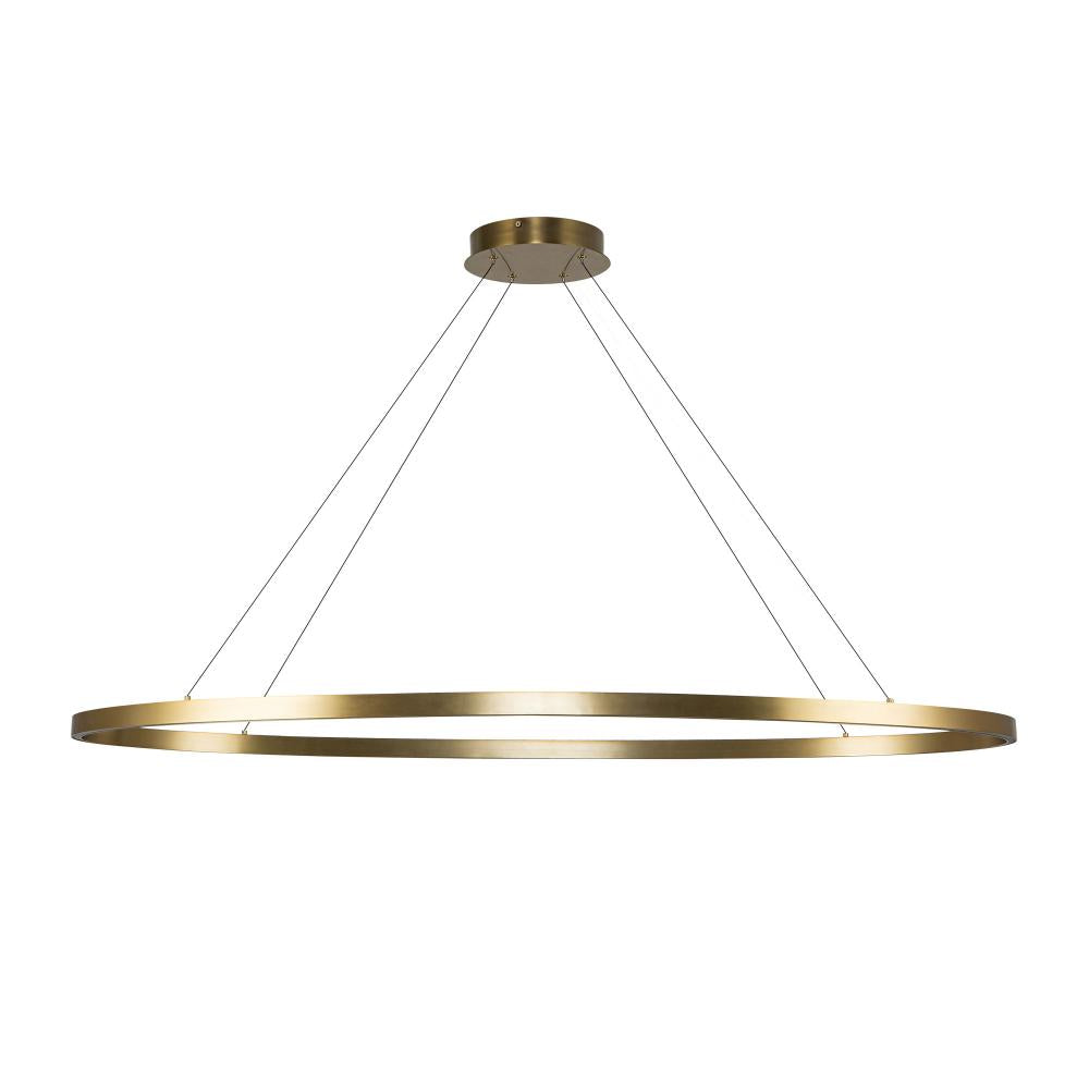 Kuzco Lighting Inc. OVALE LP79153-BG Pendant Modern - Brushed Gold