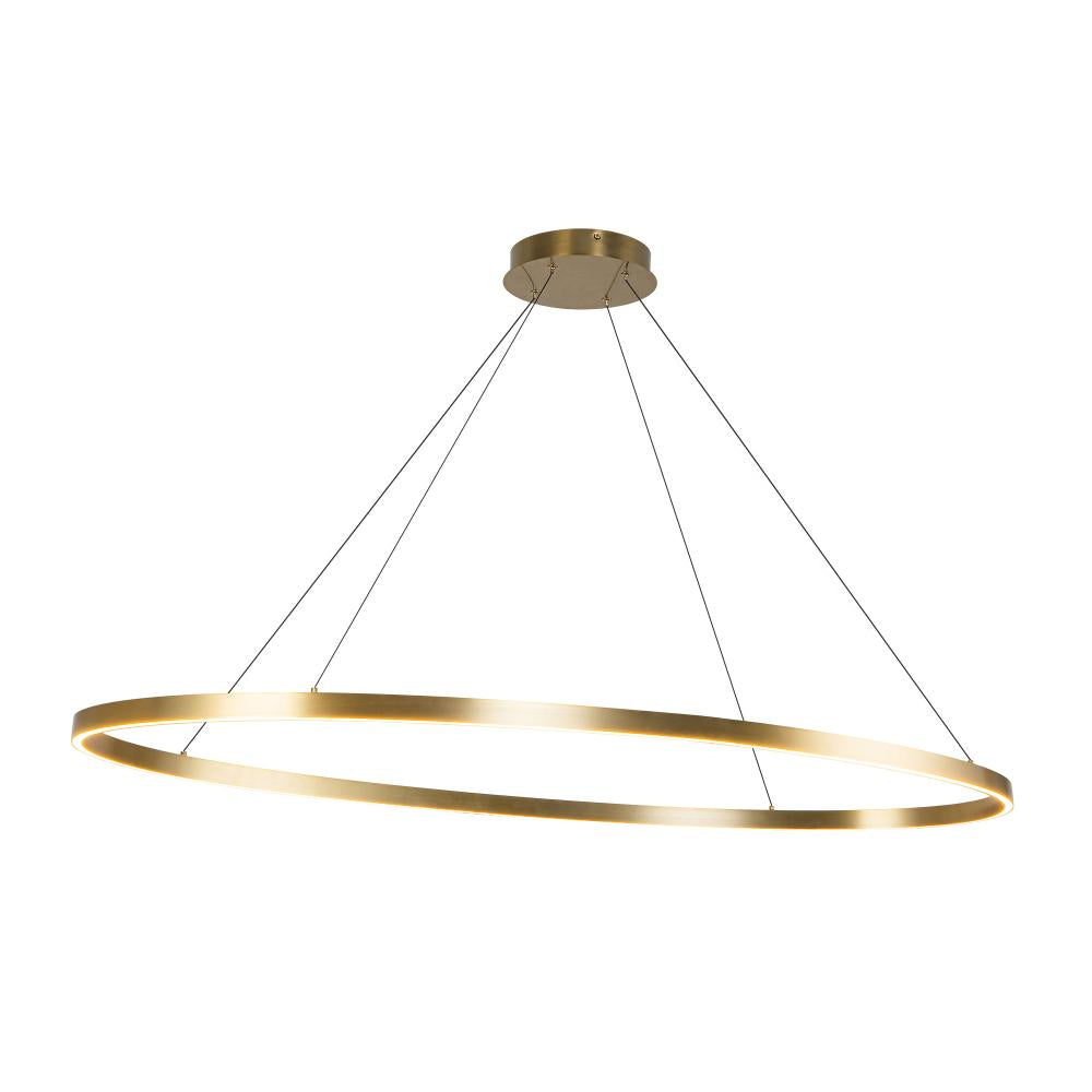 Kuzco Lighting Inc. OVALE LP79153-BG Pendant Modern - Brushed Gold