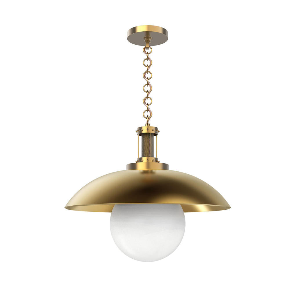 Alora Lighting OVIATT PD351401VB Pendant Traditional - Vintage Brass