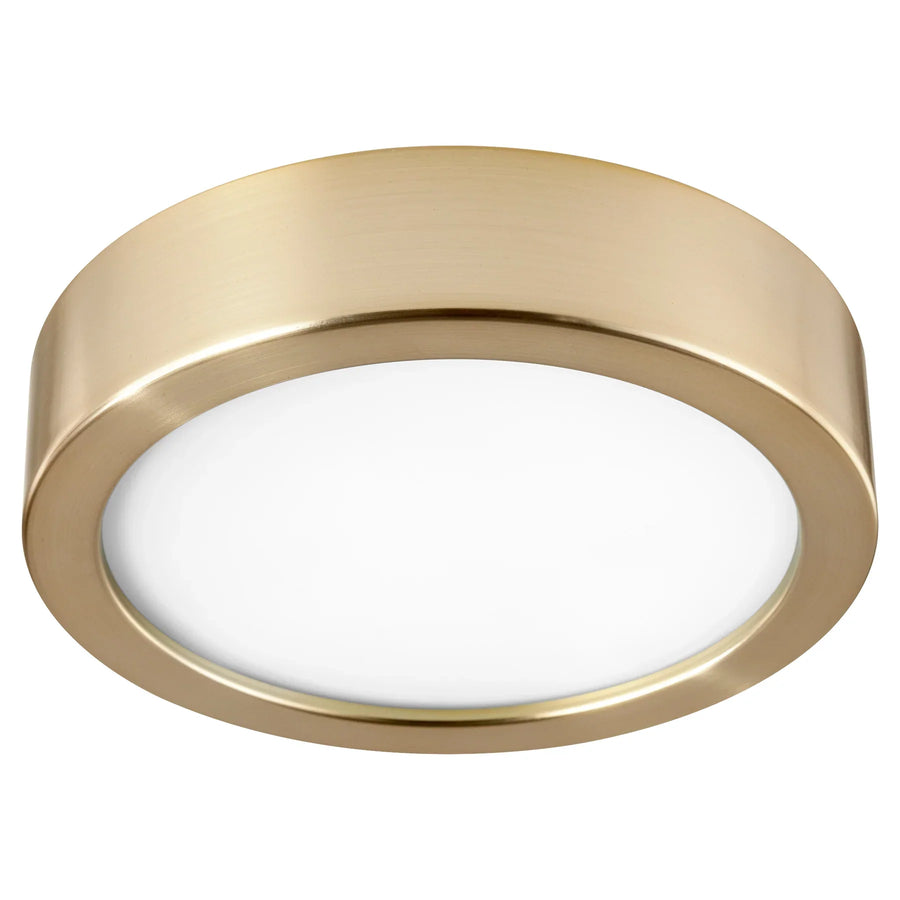 Oxygen Fleet 3-9-108-40 Fan LED Disk Light Kit - Aged Brass