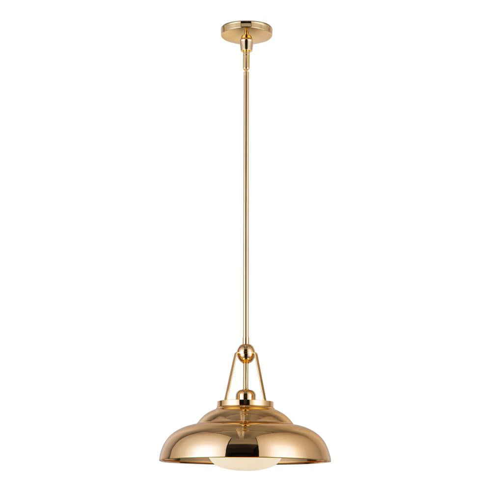 Alora Lighting PALMETTO PD344014PBGO Pendant - Polished Brass