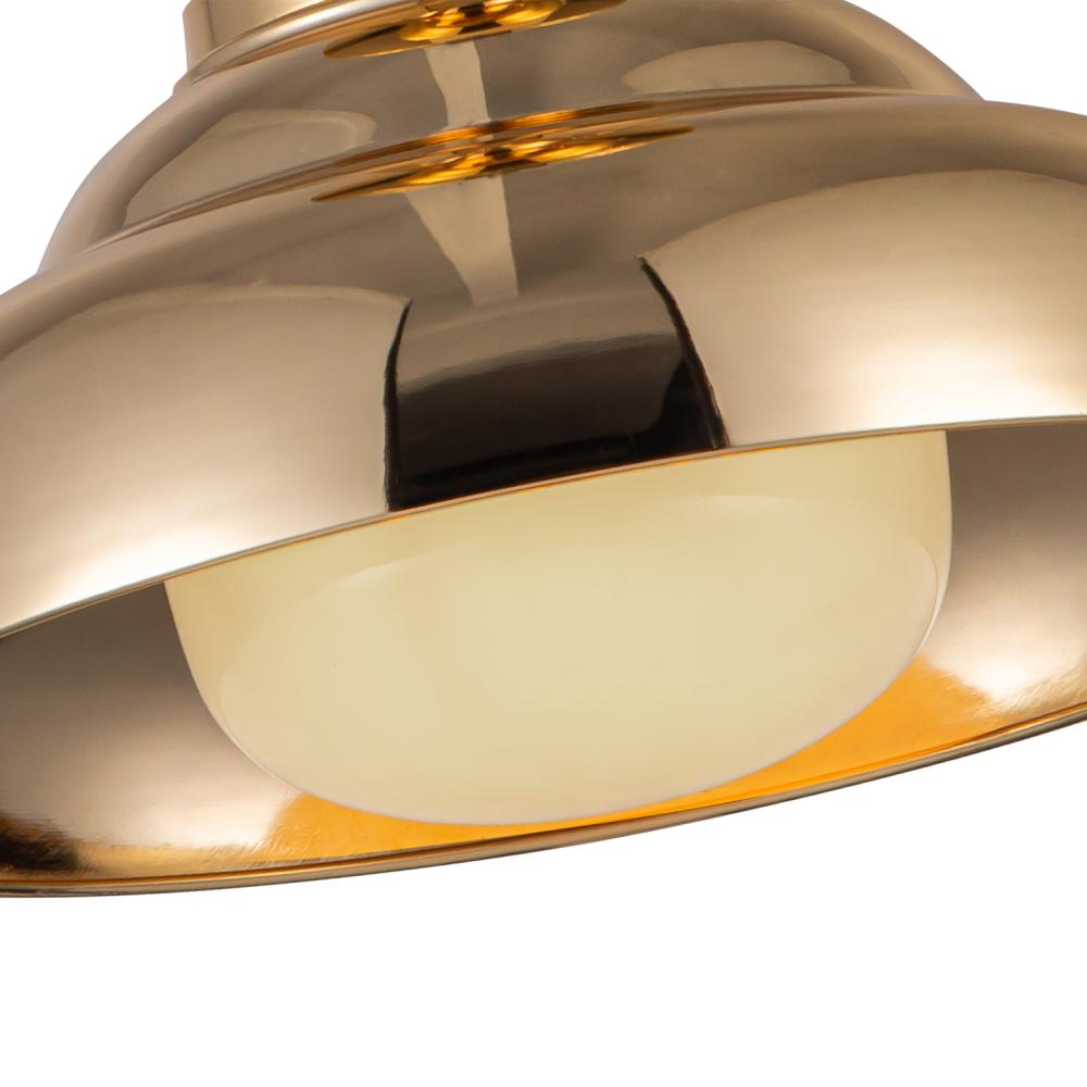 Alora Lighting PALMETTO SF344012PBGO Semi Flush Mt - Polished Brass