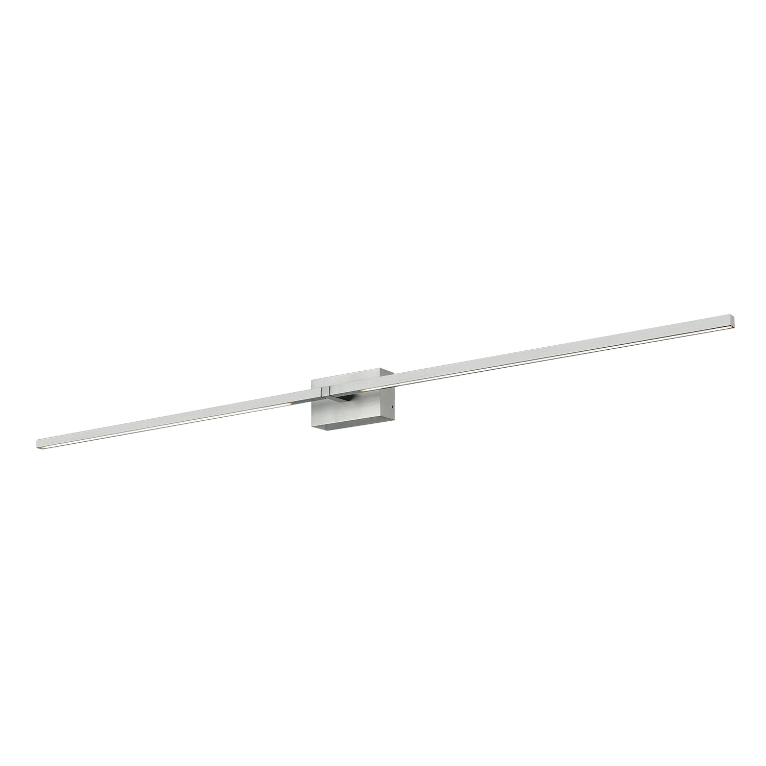 Pandora 50-in Brushed Nickel LED Wall Sconce