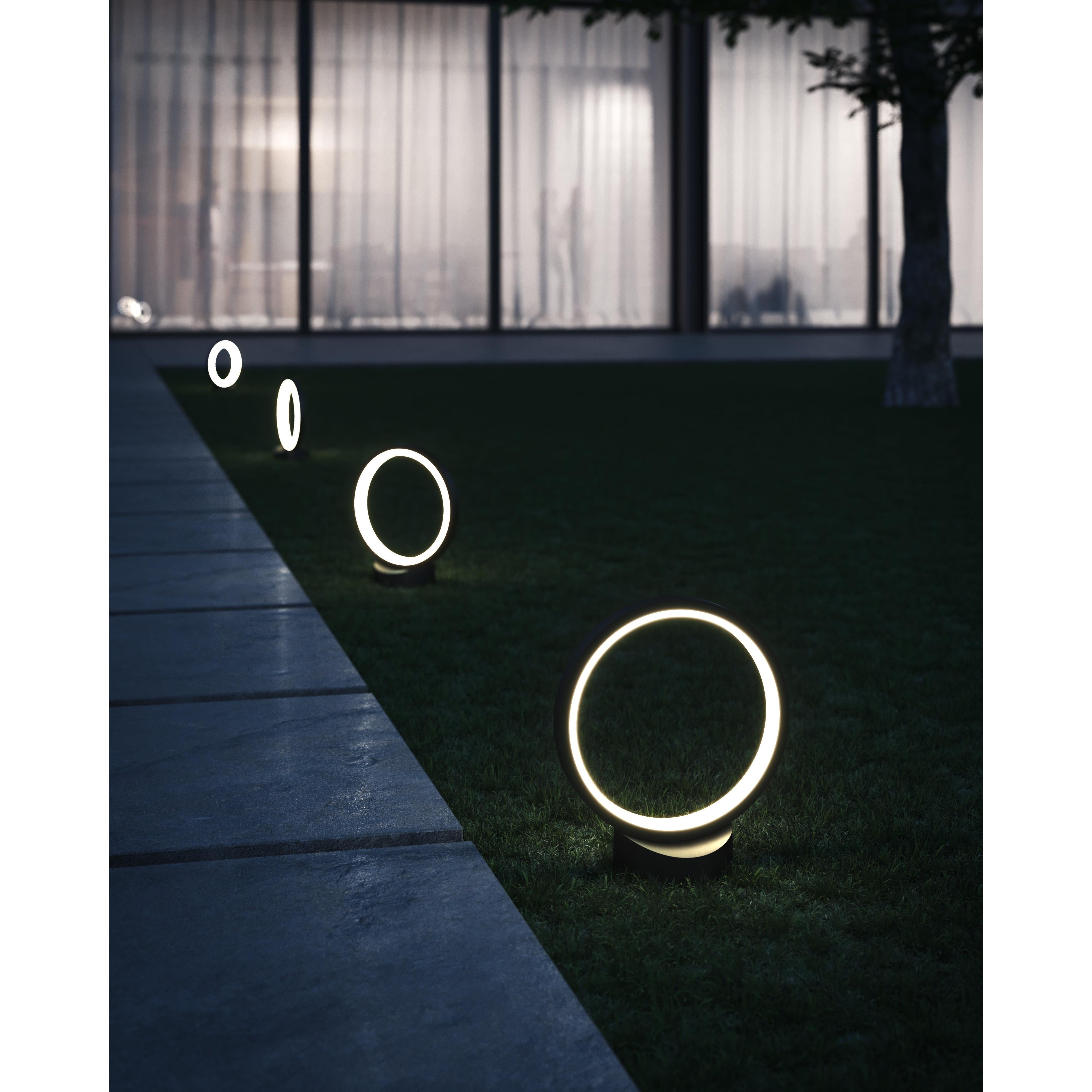 Parc 16-in Black LED Exterior Low Voltage Landscape