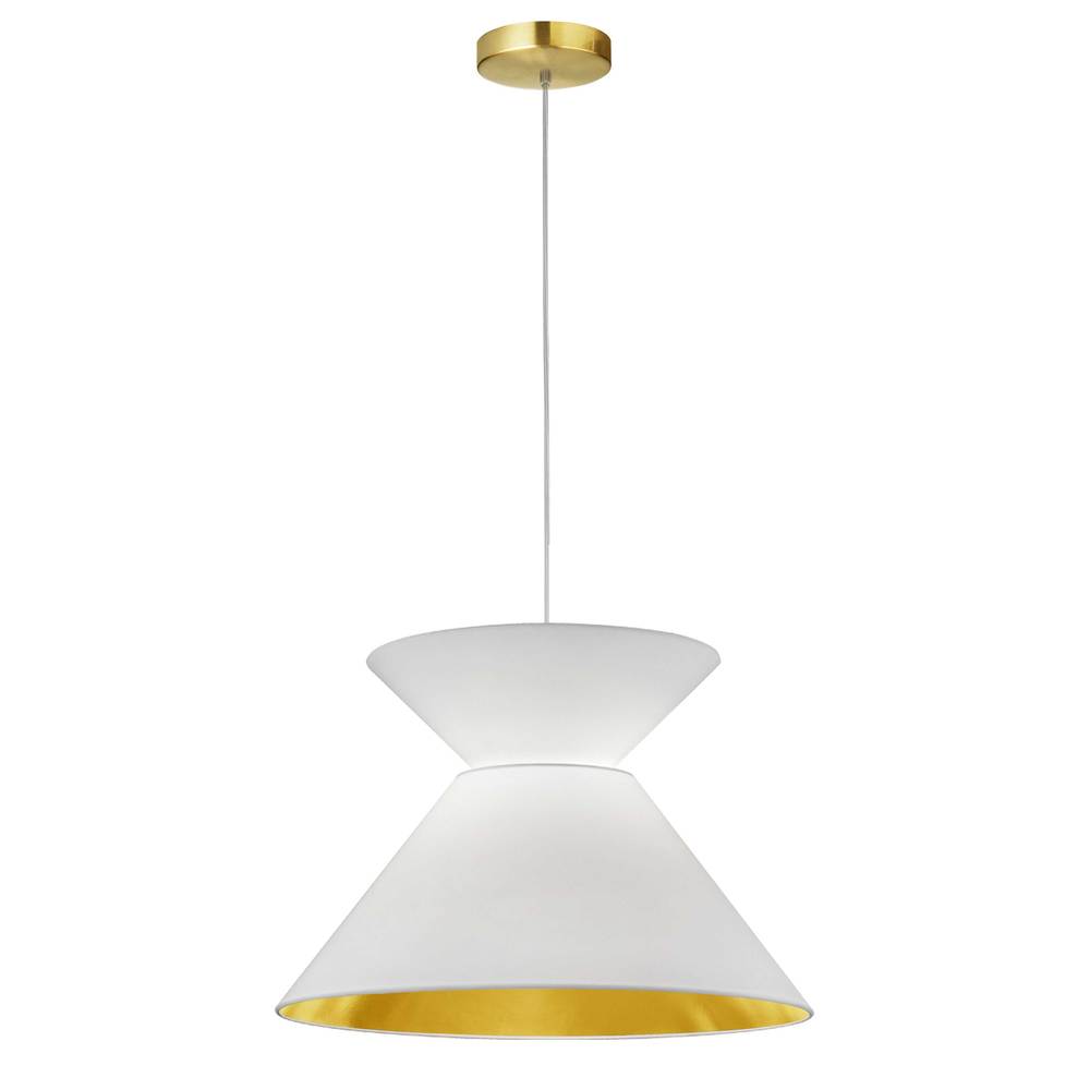 Dainolite PATRICIA PAT-181P-AGB-692 Pendant Transitional - Aged Brass