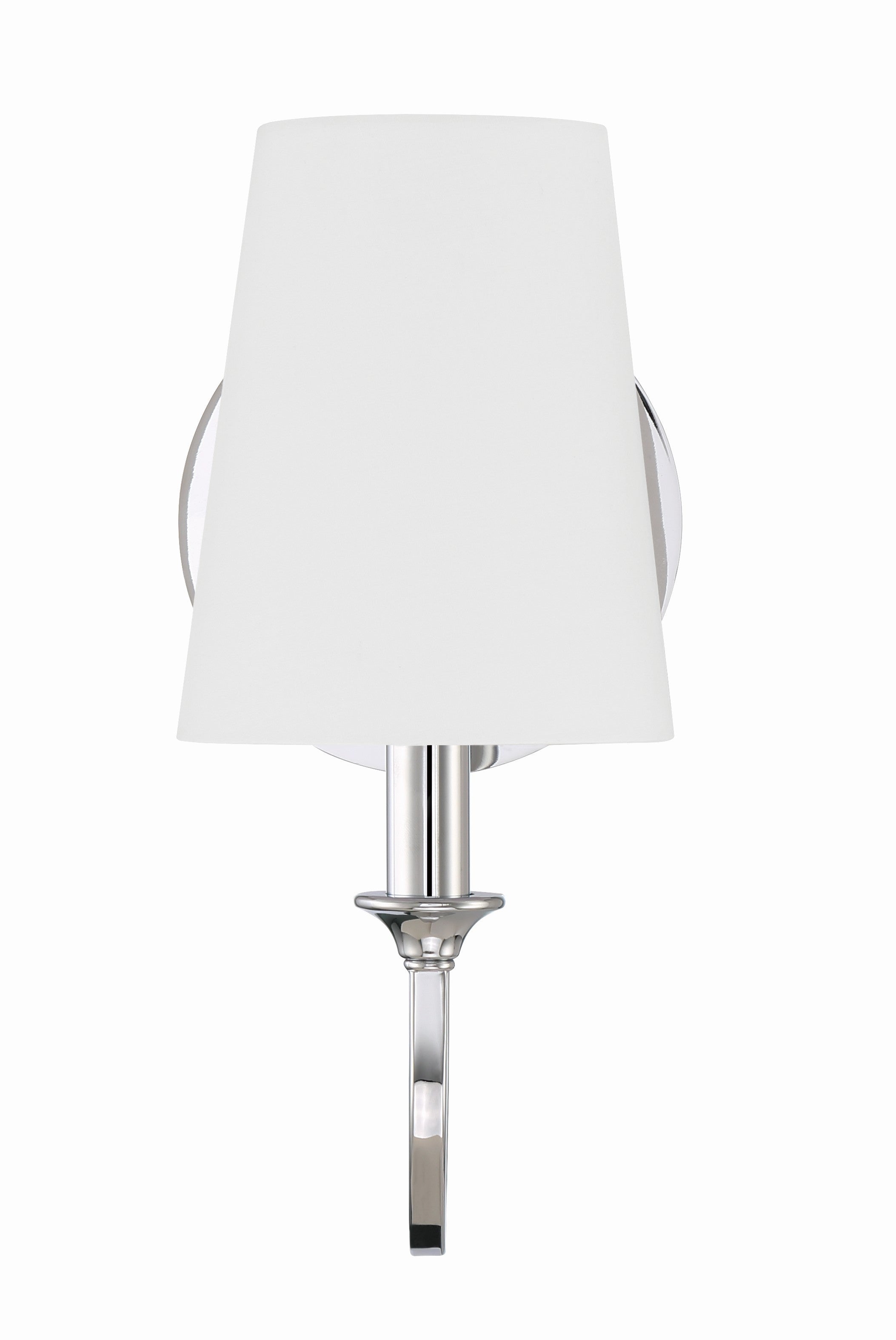 Crystorama Payton PAY-921-CH – 5.5 Inch – 1 Light – Sconce – Polished Chrome – Damp Rated