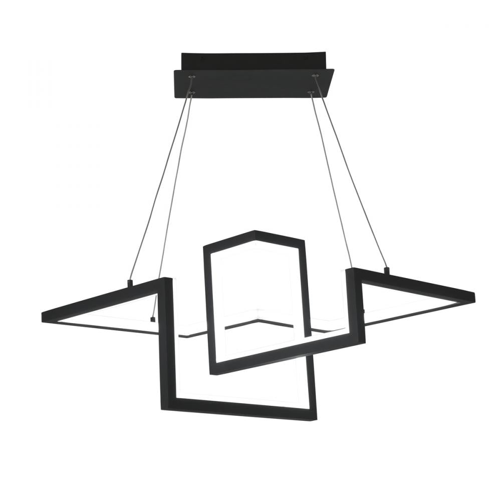 WAC Lighting PD-17023-BK Pendant Modern - Black