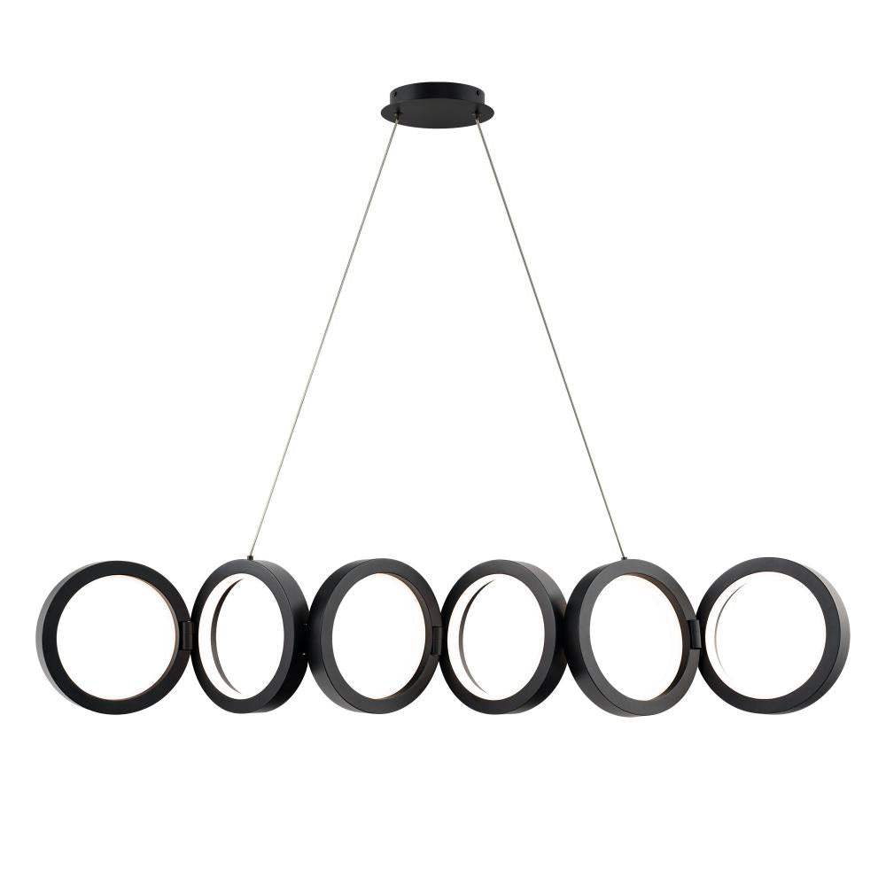 WAC Lighting PD-53448-40-BK Pendant Industrial - Black