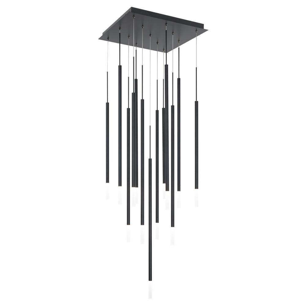 WAC Lighting PD-69413S-BK Chandelier - Black