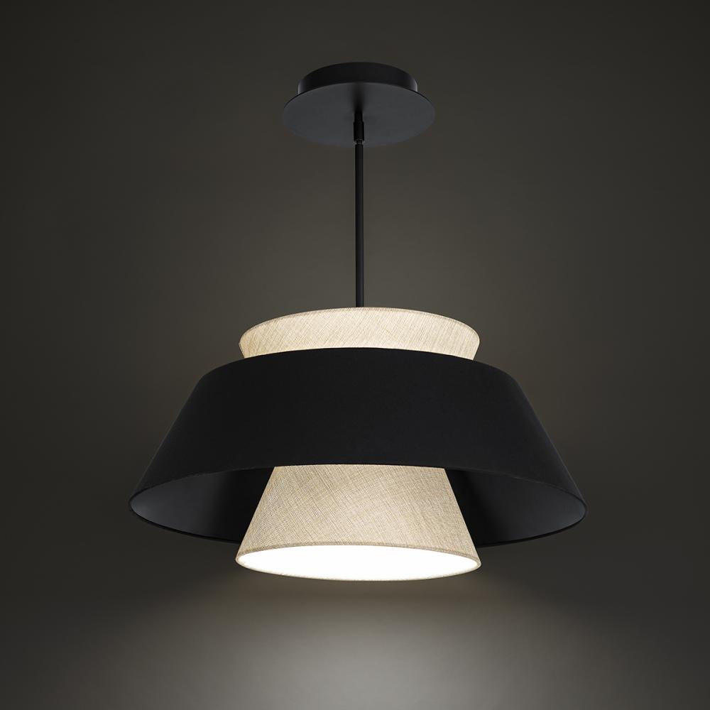 WAC Lighting PD-75126-BK Pendant Modern - Black