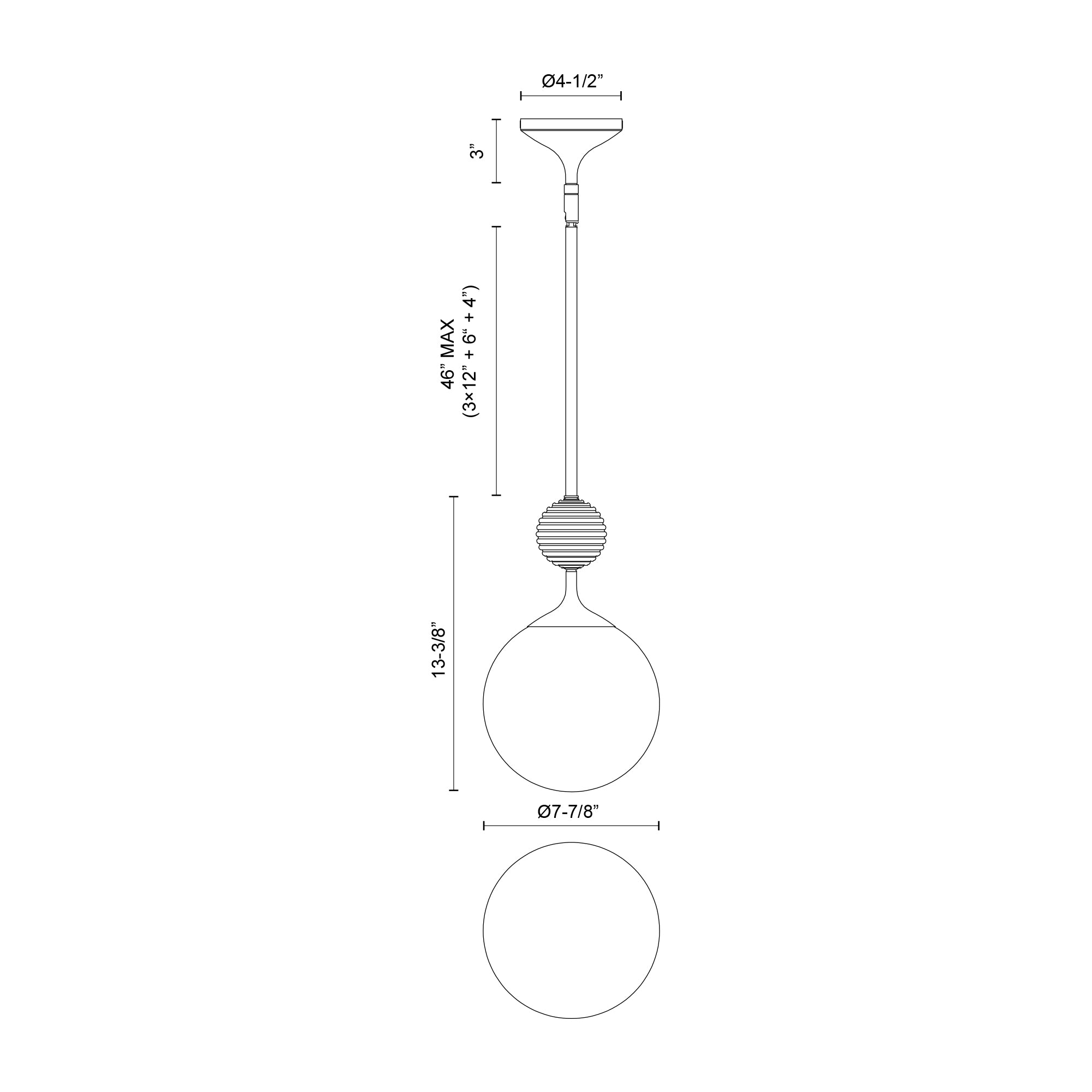 Celia 8-in Brushed Gold/Opal Glass 1 Light Pendant