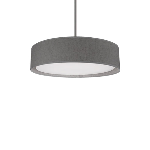 Dalton 16-in Gray LED Pendant