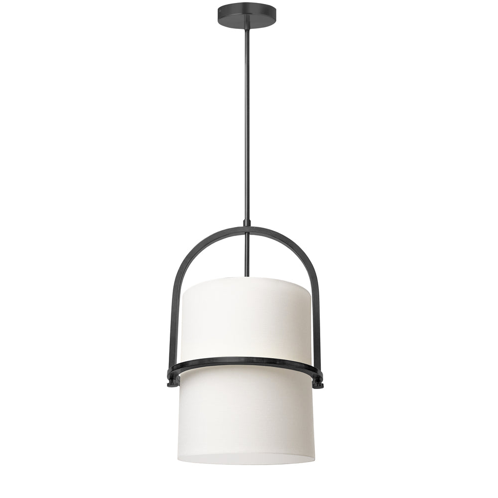 Dainolite PADDINGTON PDT-121P-MB-WH Pendant Modern - Matte Black