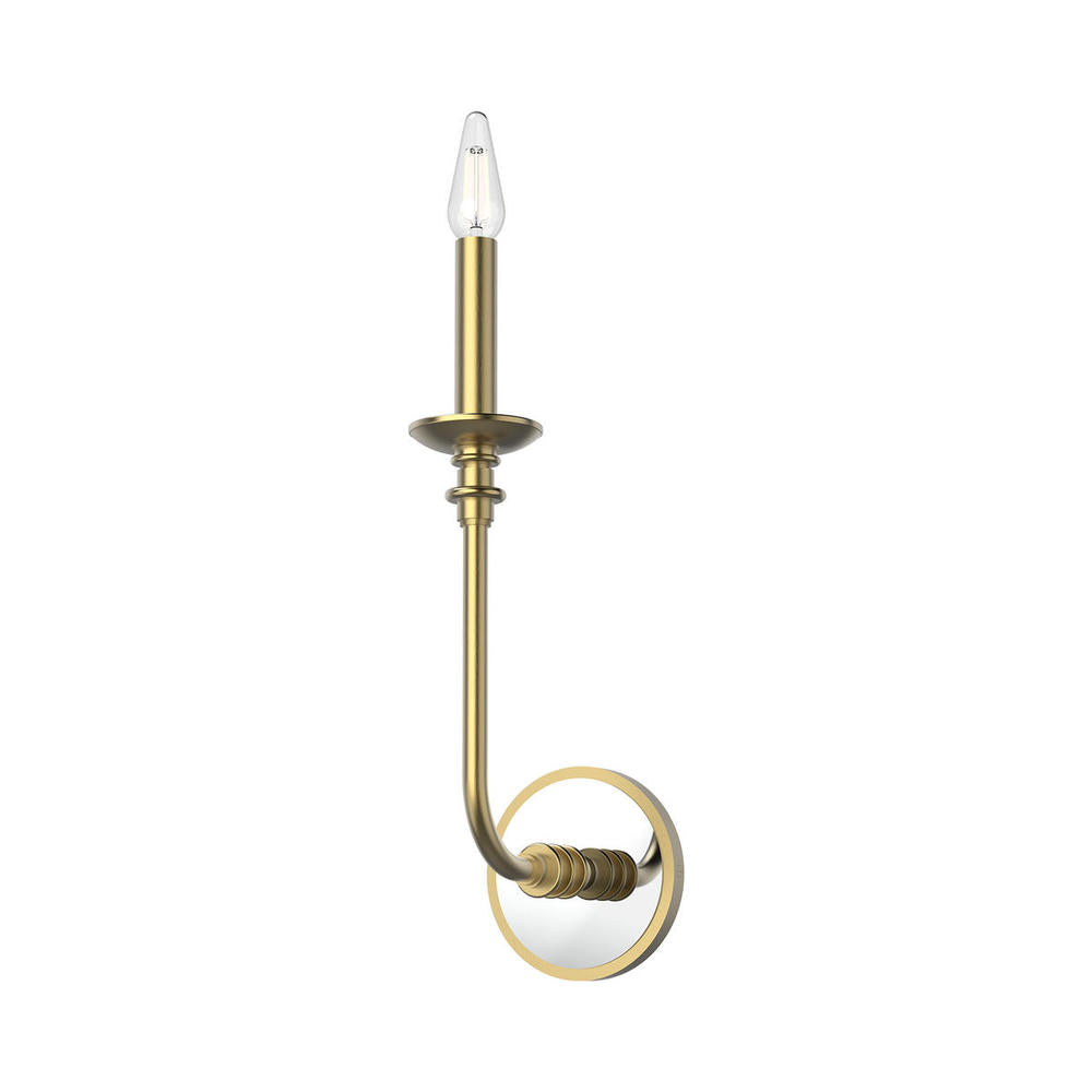 Alora Lighting PEABODY WV351501VB Bathroom Fixture Traditional - Vintage Brass