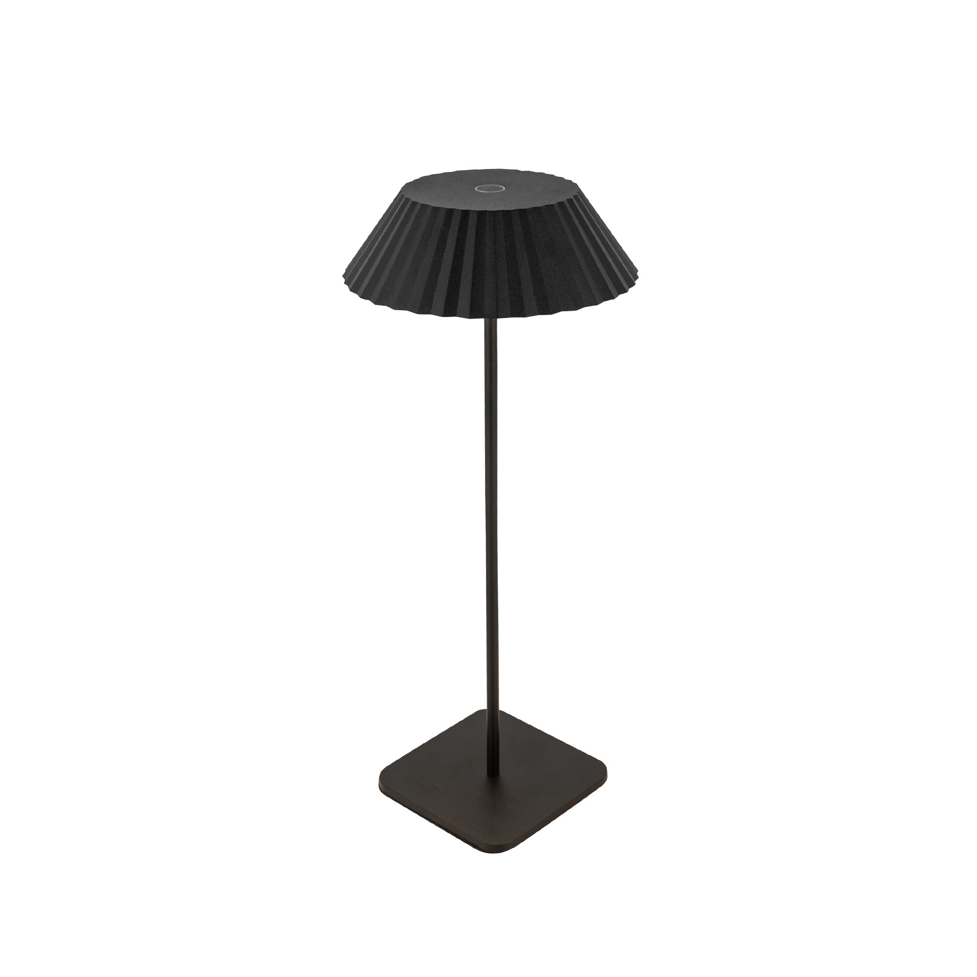 Pela 6-in Black LED Table Lamp