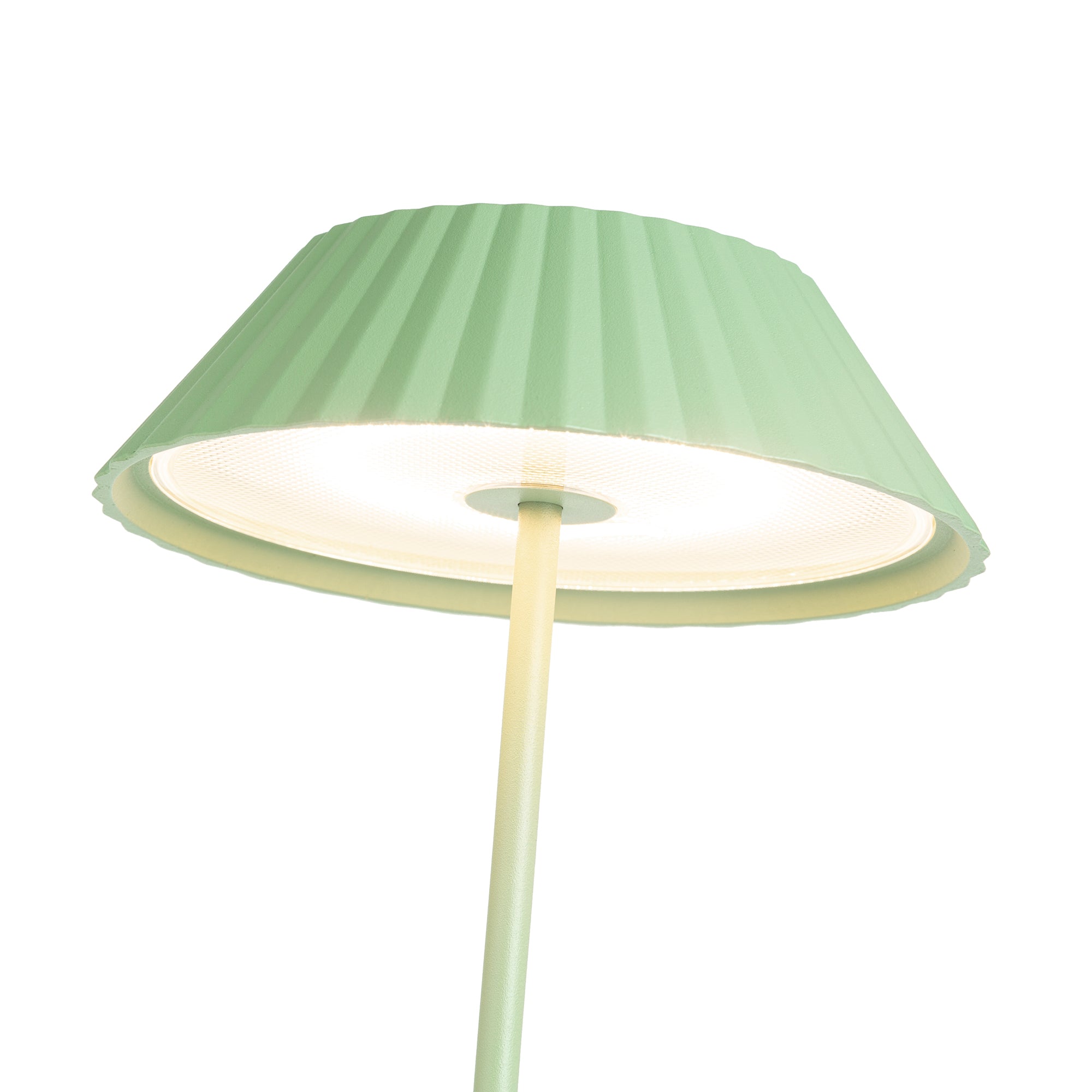 Pela 6-in Sage Green LED Table Lamp