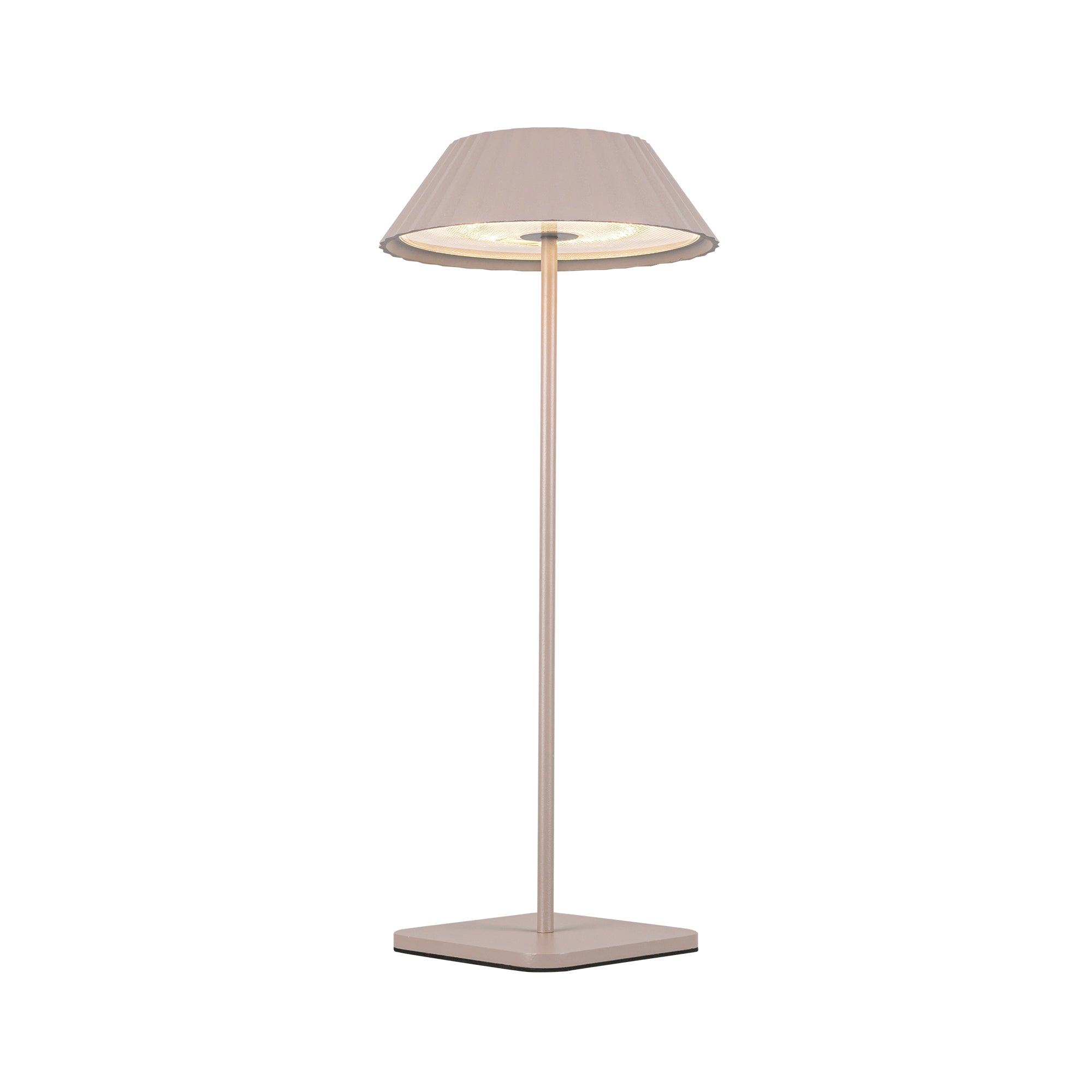 Pela 6-in Moonstone Gray LED Table Lamp