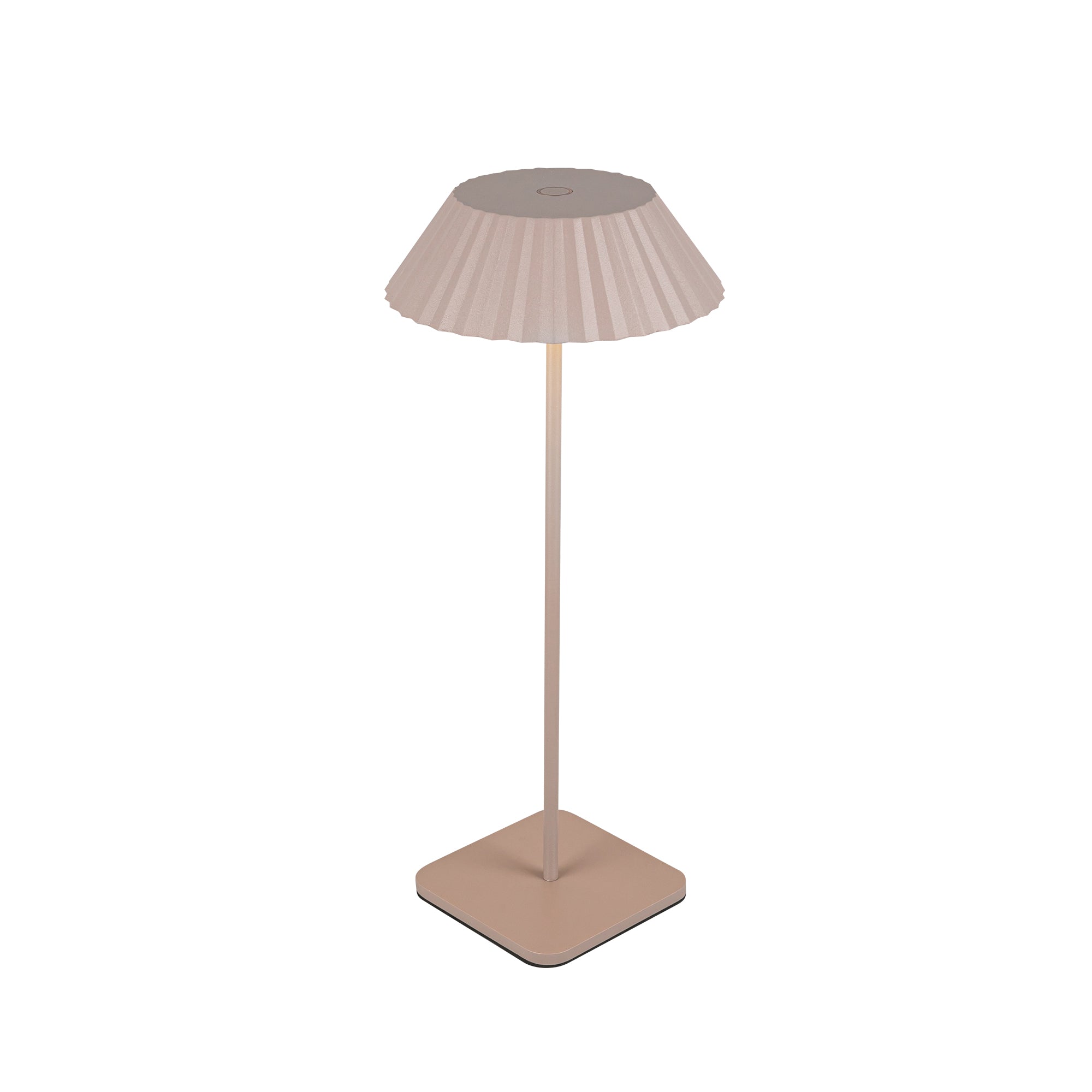 Pela 6-in Moonstone Gray LED Table Lamp
