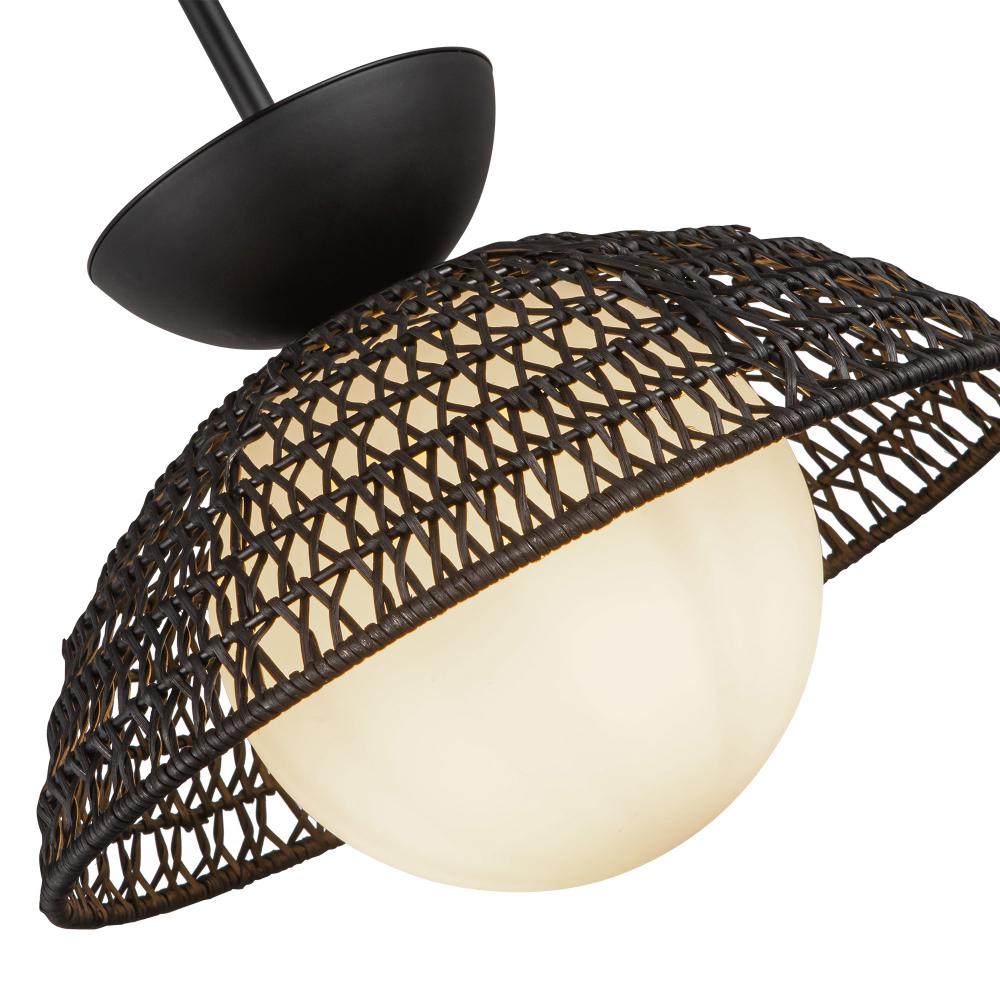 Alora Lighting PERTH PD490114MBOP Pendant Bohemian - Matte Black