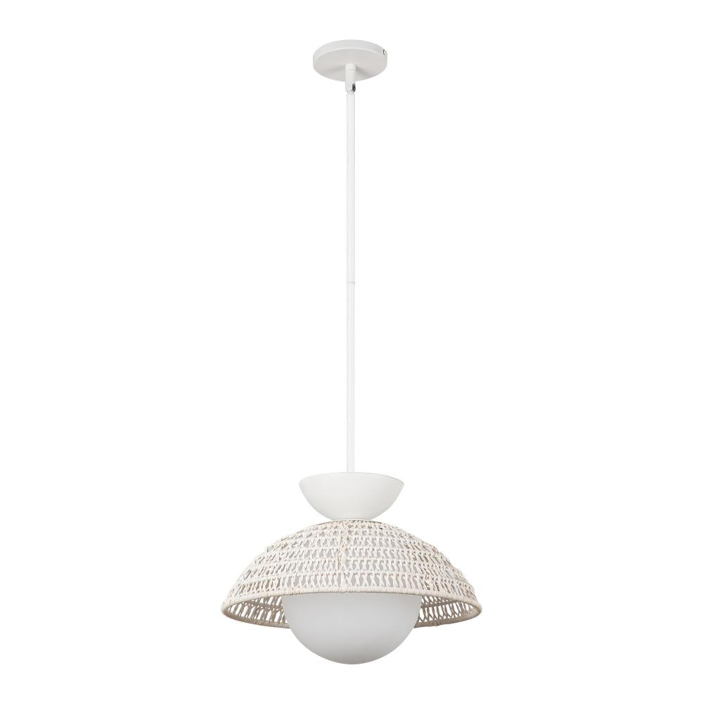 Alora Lighting PERTH PD490114WHOP Pendant Bohemian - White