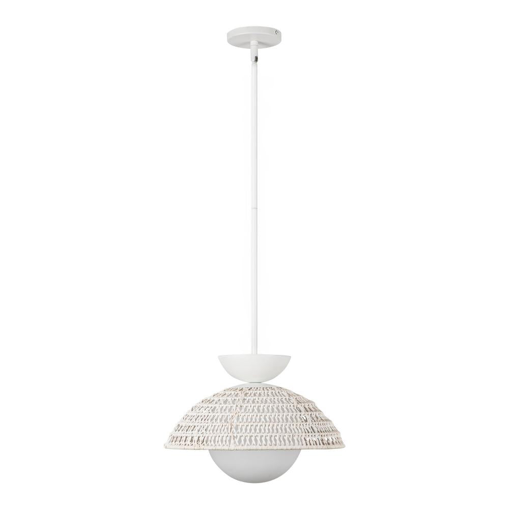 Alora Lighting PERTH PD490114WHOP Pendant Bohemian - White