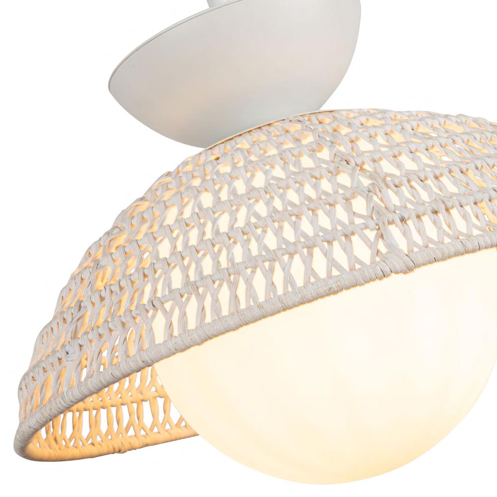 Alora Lighting PERTH PD490114WHOP Pendant Bohemian - White