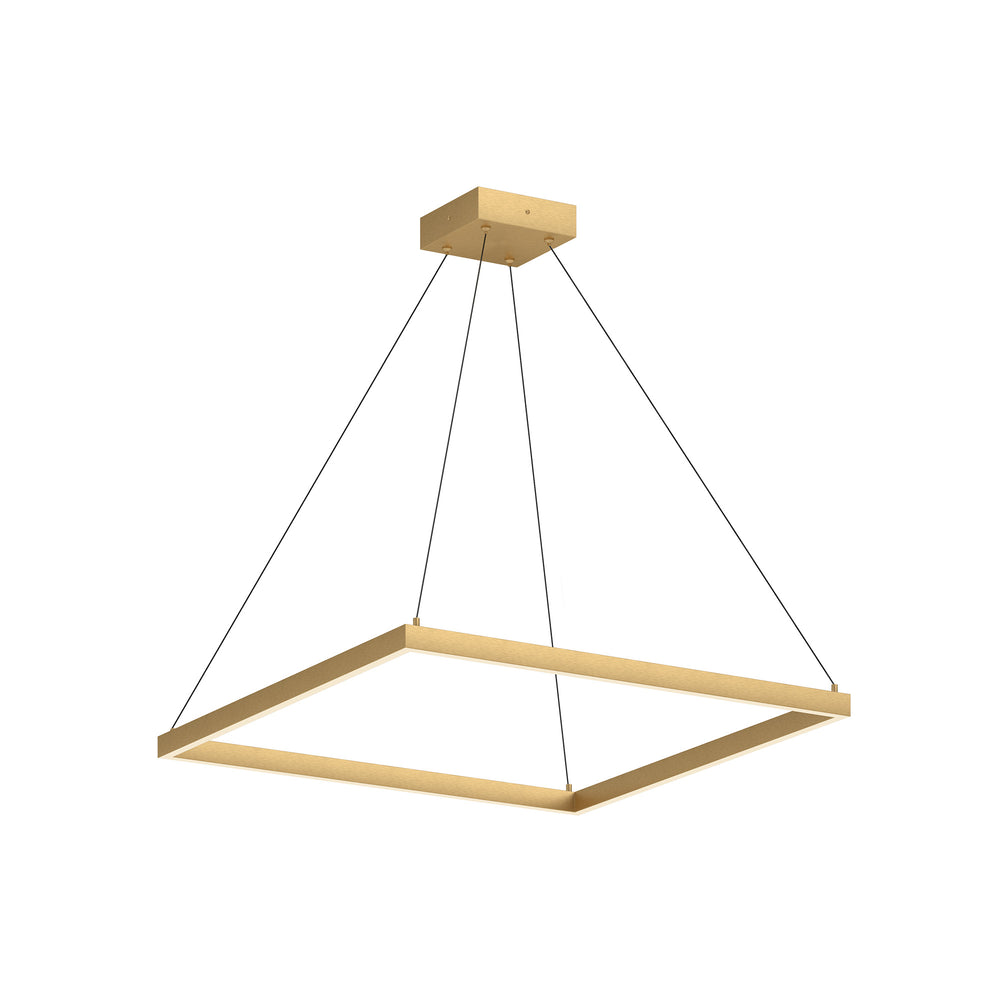 Kuzco Lighting PD88132-BG Piazza 32-in LED Pendant, UL Listed, Brushed Gold