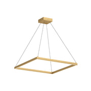 Kuzco Lighting PD88132-BG Piazza 32-in LED Pendant, UL Listed, Brushed Gold