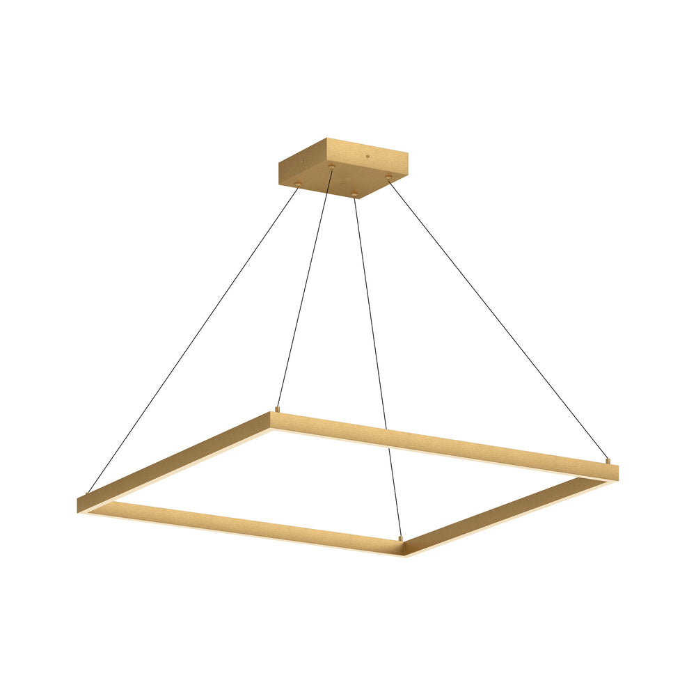 Kuzco Piazza PD88136-BG Pendant, UL Damp Rated, Brushed Gold