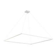 Piazza 72-in White LED Pendant