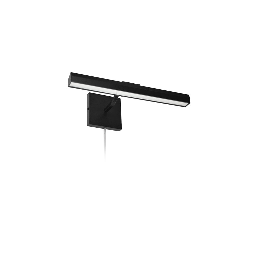 Dainolite LEONARDO PIC222-16LED-MB Sconce Contemporary - Matte Black