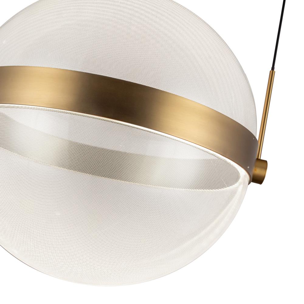 Kuzco Lighting Inc. PISCES PD75912-BG/LG-3CCT Pendant Modern - Brushed Gold