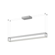 Plaza 48-in White LED Linear Pendant
