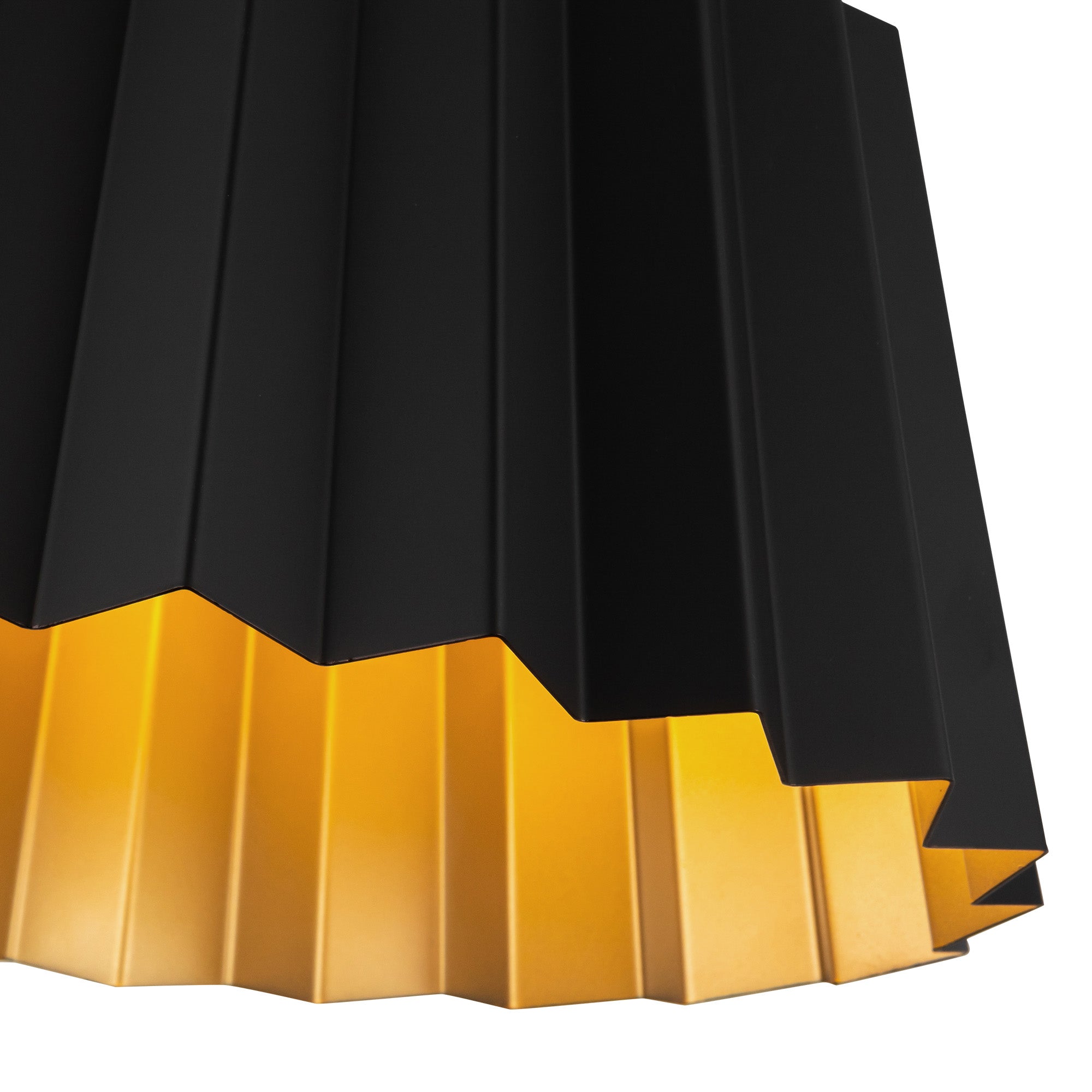 Plisse 14-in Matte Black 2 Lights Flush Mount